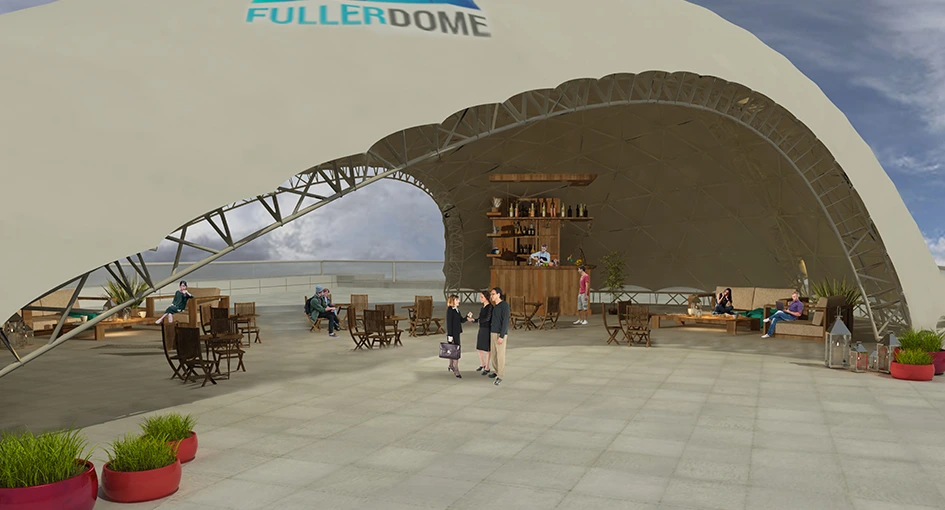 Large-span structures Fullerdome